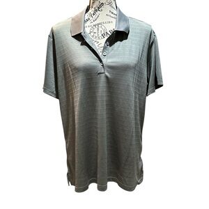 NWOT Adidas Grey Women’s Short Sleeve Golf Polo | 2XL